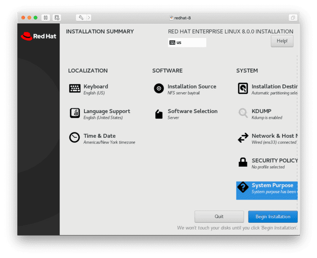 rhcsa vm installation 4